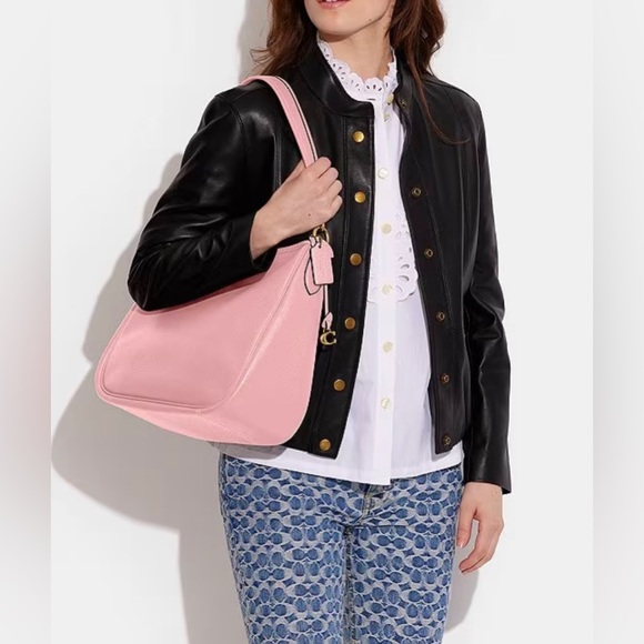 NWT Coach Cary Pebbled Leather Shoulder Bag - Picture 2 of 10